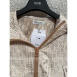 Dior 2025 Early Spring Collection ⭐️ Classic Jacquard Logo Set - Biscuit Color Windbreaker/Vest/Skirt - Image 15