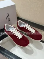 Celine 2025 Spring/Summer Collection 👟©️ Embroidered Logo Motion Shoes - Cloud Comfort Classic Runner Style - Image 19