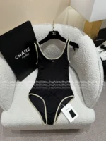 Chanel 2025 Coco Beach Collection 🩱 Crystal Logo Swimsuit Set - One-Piece & Bikini w/ Detachable Straps - Image 19