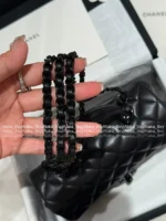 Chanel 2025 New Collection 🖤 "Cool to the Max" - Personal Keep Edition All Black CF Handle Mini Bag - Top Handle with Chain Strap - Image 22