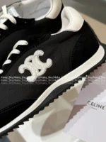 Celine 2025 Spring/Summer Collection 👟©️ Embroidered Logo Motion Shoes - Cloud Comfort Classic Runner Style - Image 40