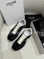 Celine 2025 Spring/Summer Collection 👟©️ Embroidered Logo Motion Shoes - Cloud Comfort Classic Runner Style - Image 39