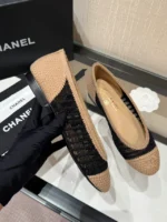Chanel 2025P Spring/Summer Collection 🏖️ Artisan Raffia Ballet Flats 🩰 Multi-Color Options ~ Lambskin Lining & Cloud Comfort ❕ Gift Box Packaging - Image 18