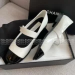 Chanel "Princess-Exclusive Mary Janes" 👸 Keep Edition - Patent Leather Doll Shoes w/ Bookbag Buckle - Image 31