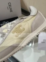 Celine 2025 Spring/Summer Collection 👟©️ Embroidered Logo Motion Shoes - Cloud Comfort Classic Runner Style - Image 38