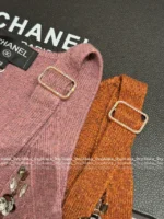 Chanel 25A Haute Atelier Collection ❕ Strap Detail Camisole - Sequined Embroidered Logo & Lace Trim Wool Vest - Image 29