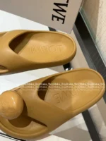 Loewe 2025/Foam Pebble Collection 🐻 Cloud Comfort Slides - Metallic Accent Platform Flip-Flops - Image 31