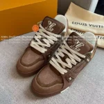 Louis Vuitton 2025 Summer Collection 🌸 Premium Couple Trainer Sneakers - Sakura Pink w/ Gift Box Packaging (Other Colors: Contact Customer Service) - Image 23