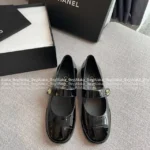 Chanel "Princess-Exclusive Mary Janes" 👸 Keep Edition - Patent Leather Doll Shoes w/ Bookbag Buckle - Image 28