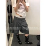 miumiu 2025 Spring/Summer Collection 🥊 Jang Wonyoung Inspired Boxing Boots - Gymnasium Tech Fabric & Suede Leather - Image 20