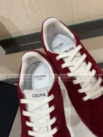 Celine 2025 Spring/Summer Collection 👟©️ Embroidered Logo Motion Shoes - Cloud Comfort Classic Runner Style - Image 35