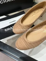 Chanel 2025P Spring/Summer Collection 🏖️ Artisan Raffia Ballet Flats 🩰 Multi-Color Options ~ Lambskin Lining & Cloud Comfort ❕ Gift Box Packaging - Image 32
