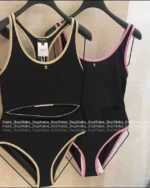Chanel 2025 Coco Beach Collection 🩱 Crystal Logo Swimsuit Set - One-Piece & Bikini w/ Detachable Straps - Image 33