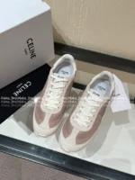 Celine 2025 Spring/Summer Collection 👟©️ Embroidered Logo Motion Shoes - Cloud Comfort Classic Runner Style - Image 29