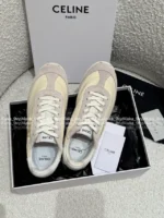 Celine 2025 Spring/Summer Collection 👟©️ Embroidered Logo Motion Shoes - Cloud Comfort Classic Runner Style - Image 28