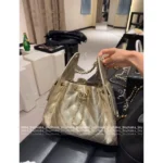 Chanel New Colorway❗️In Stock - 25C Early Spring Runway Collection / Runway Hobo Chain⛓️ Bag & Bucket Tote - Heavyweight Imported Full-Grain Leather - Image 44