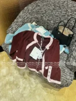 Chanel 25A Early Spring Runway Collection 🆕 Imported Cashmere Coord Set - Halter Neck Top/Cardigan/Skirt/Dress - Image 32