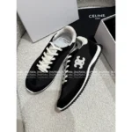 Celine 2025 Spring/Summer Collection 👟©️ Embroidered Logo Motion Shoes - Cloud Comfort Classic Runner Style - Image 45