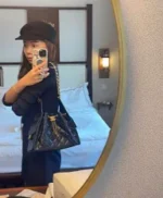 Chanel New Colorway❗️In Stock - 25C Early Spring Runway Collection / Runway Hobo Chain⛓️ Bag & Bucket Tote - Heavyweight Imported Full-Grain Leather - Image 36