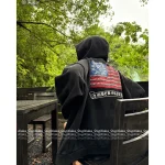 CHROME HEARTS 2025 Core Collection 🇺🇸 Heavyweight American Print Zip-Up Hoodie - Unisex 👫