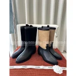 Chanel 2025 Fall/Winter Atelier Collection 👢 Patchwork Suede Mid-Calf Martin Boots for Women - Image 13