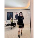 Chanel 2025 Fall/Winter Atelier Collection 👢 Patchwork Suede Mid-Calf Martin Boots for Women - Image 12