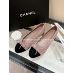 Chanel 2025 Early Fall Collection 🌈 Imported Calfskin Leather Bow-Tie Mary Jane Flats for Women - Balletcore Style - Image 4