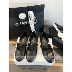 Chanel 2025 Early Fall Collection 🎀 Butterfly Ballet Flats / Pumps for Women - Jennie's Same Style, Imported Genuine Lambskin - Image 16