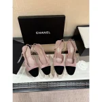 Chanel 2025 Fall/Winter Collection 🆕 Cashmere & Suede Color-Block Ballet Flats / Pumps for Women 🩰 - Image 7