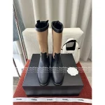 Chanel 2025 Fall/Winter Atelier Collection 👢 Patchwork Suede Mid-Calf Martin Boots for Women