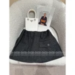 Prada 2025 Early Fall/Winter Collection ☑️ Gray Wool Blend High-Waist Pleated Skirt for Women - Image 10