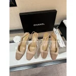 Chanel 2025 Fall/Winter Collection 🆕 Cashmere & Suede Color-Block Ballet Flats / Pumps for Women 🩰 - Image 6