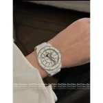 Chanel 2025 Basel Watch Fair ⌚️ Mademoiselle J12 Ceramic Watch - Swiss Quartz Movement - Image 6