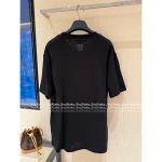 Louis Vuitton 2025 Fall Collection 🔍 Heavyweight Beaded Signature Logo Round Neck Print Plaid Short-Sleeve Tee - Image 6
