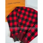 Louis Vuitton 2025 Early Fall/Winter Collection ♥️ Red Plaid Metal Button 100% Imported Wool Knit Cardigan - Image 9