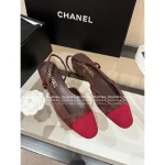 Chanel 2025 Fall/Winter Collection 🆕 Cashmere & Suede Color-Block Ballet Flats / Pumps for Women 🩰 - Image 5