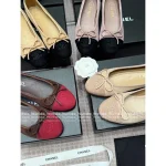 Chanel 2025 Early Fall Collection 🌈 Imported Calfskin Leather Bow-Tie Mary Jane Flats for Women - Balletcore Style - Image 12