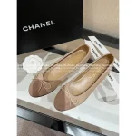 Chanel 2025 Early Fall Collection 🌈 Imported Calfskin Leather Bow-Tie Mary Jane Flats for Women - Balletcore Style - Image 11
