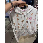 13DEMARZO X RON RON Niche Streetwear Brand 2025 Fall/Winter Collection 🐻 All-Over Bow Print & Bear Pattern Hooded Sweatshirt / Casual Joggers - Image 4