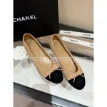 Chanel 2025 Early Fall Collection 🌈 Imported Calfskin Leather Bow-Tie Mary Jane Flats for Women - Balletcore Style - Image 10