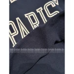 Celine 2025 Early Fall/Winter Collection 💙 Printed Letter Logo Navy Blue Pullover Hoodie for Women - Image 3