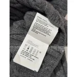 miumiu 2025 Early Fall Collection 💵 Cropped V-Neck Cable Knit Pullover Sweater for Women - 100% Wool - Image 3