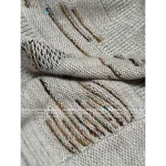 Chanel 2025 Fall/Winter Collection 🩶 Gray V-Neck Colorful Sequins Wool Blend Knit Cardigan for Women - Image 12