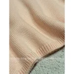 MONCLER 2025 Early Fall/Winter Collection Pink Series 🎀 Jacquard Letter Logo Round Neck Pullover - Wool/Cashmere Blend - Image 12