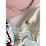 miumiu 2025 Early Fall/Winter Collection 🎩 Adorable Pom-Pom Pendant Cashmere Knit Beanie / Ushanka Hat - Image 20