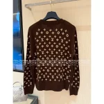 Louis Vuitton 2025 Autumn/Winter Collection 🤍 Embroidered Ingot Pattern Jacquard Logo Knit Cardigan - Full Color Range Available in Imported Kashmir Cashmere - Image 13