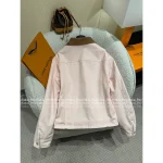Louis Vuitton 2025 Early Fall Collection 🌸 Pharrell Williams Collaboration Celebrity Same Style Heavy Enzyme Wash Sakura Pink Lapel Denim Jacket - Image 8