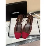 Chanel 2025 Fall/Winter Collection 🆕 Cashmere & Suede Color-Block Ballet Flats / Pumps for Women 🩰 - Image 13
