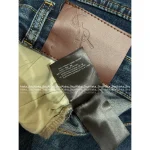 Louis Vuitton 2025 Early Fall Collection 👖 Y+ High-Waist Back Embroidered Letter Logo Straight-Leg Jeans for Women - Slimming & Lengthening - Image 11