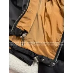 Prada 2025 AW Collection ▶️ Embroidered Badge Logo Hooded Puffer Coat - 90% White Goose Down Fill - Image 9